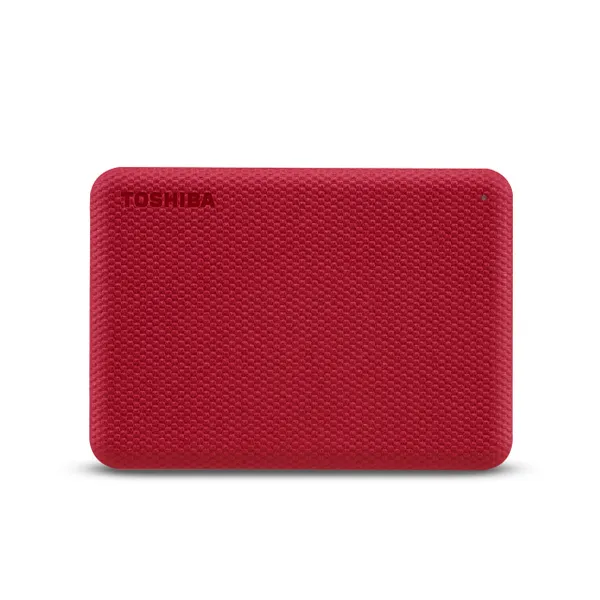 DISCO PORTATIL TOSHIBA  CANVIO ADVANCE V10 ROJO 1TB