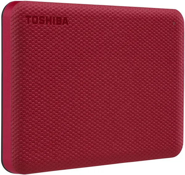 DISCO PORTATIL TOSHIBA  CANVIO ADVANCE V10 ROJO 2TB