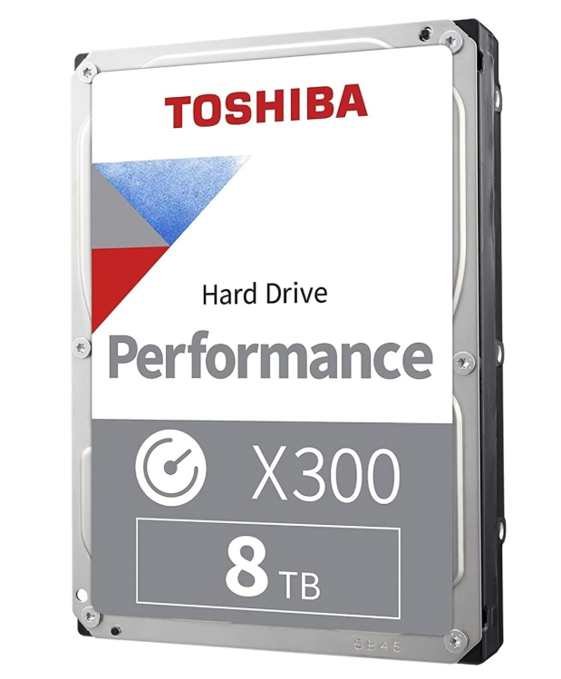 DISCO DURO INTERNO TOSHIBA  X30 0  DE RENDIMIENTO  8TB 7200RPM Y 25