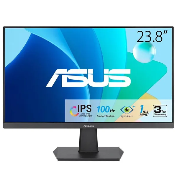 MONITOR ASUS LED VA24EHF 23.8IN FULL HD (1920X1080)/IPS/100HZ/HDMI