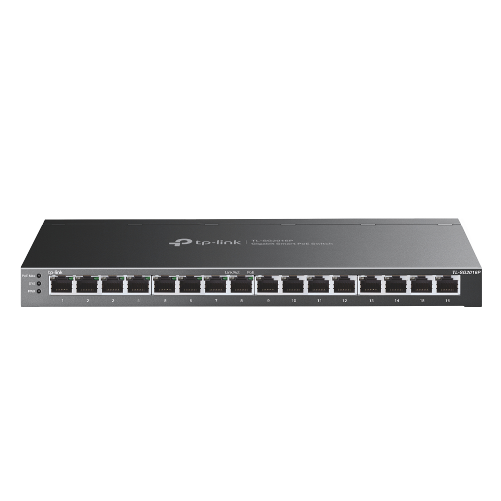 TP-LINK SWITCH INTELIGENTE GIGABIT JETSTREAM DE 16 PUERTOS CON
