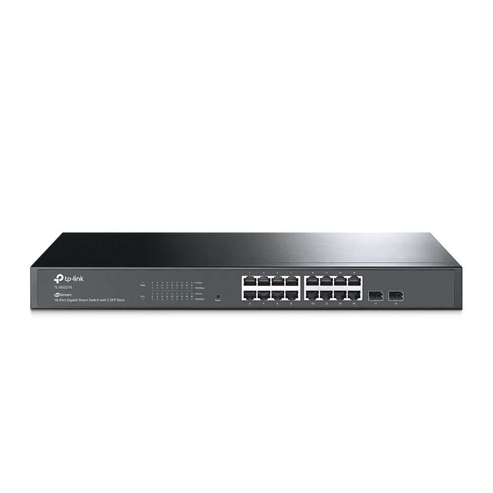 JETSTREAM 16-PORT GIGABIT SMAR T SWITCH WITH 2 GIGABIT SFP SLOTS