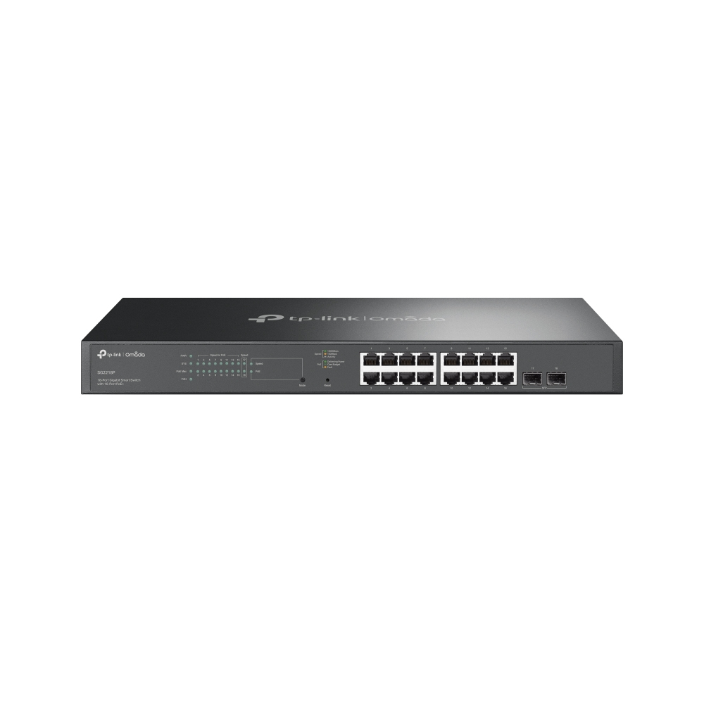 SWITCH OMADA SMART DE 18 PUERTO GIGABIT CON 16 PUERTOS POE