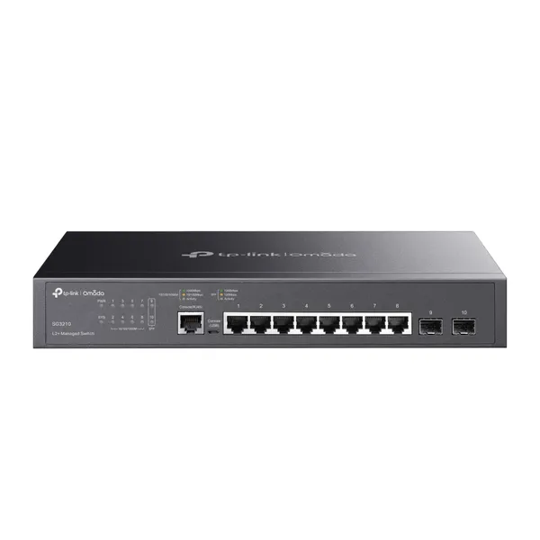 JETSTREAM 8-PORT GIGABIT L2 M ANAGED SWITCH WITH 2 SFP SLOTS