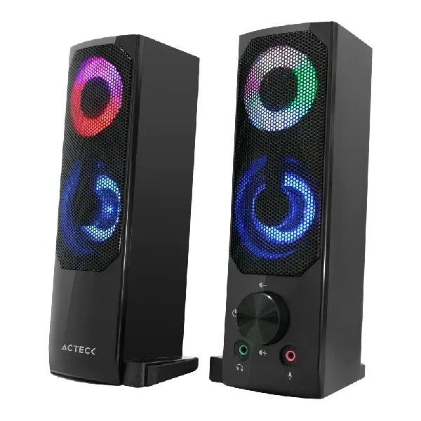BOCINAS ACTECK PARA COMPUTO ELANT BRICK AS450 / USB + 3.5 MM /