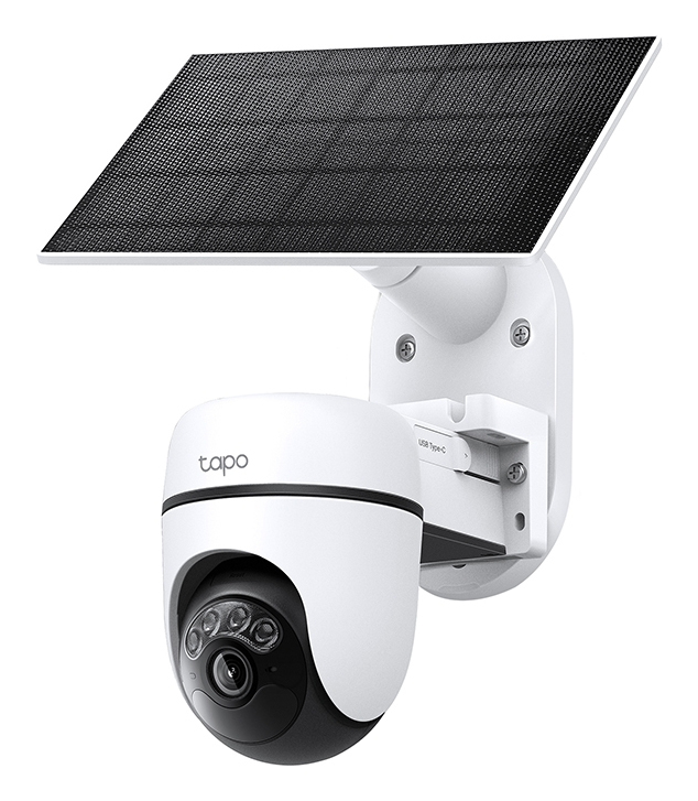 TPLINK SOLAR-POWERED PAN TILT SECURITY CAMERA KIT