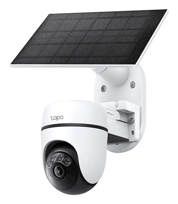 TPLINK SOLAR-POWERED PAN TILT SECURITY CAMERA KIT
