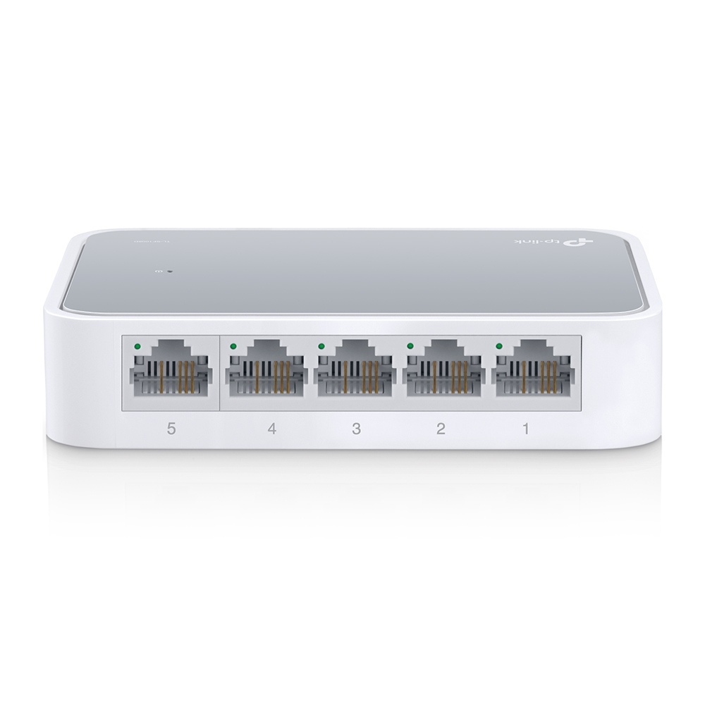 SWITCH DE ESCRITORIO CON 5PTOS ETHERNET SIN ADMINISTRACION