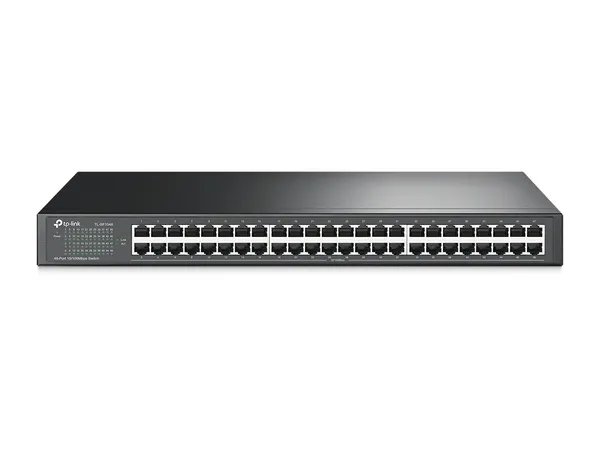 SWITCH DE 48 PUERTOS ETHERNET PARA RACK SIN ADMINISTRACION