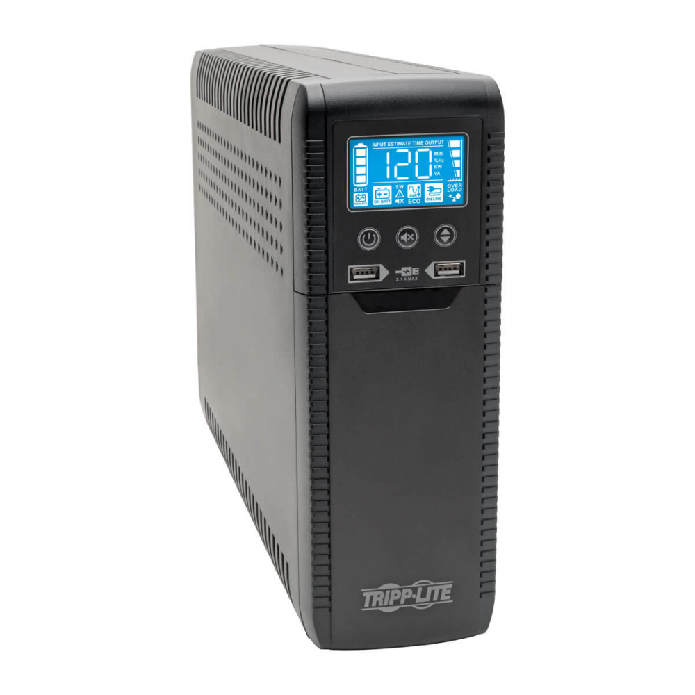 LINE INTERACTIVE UPS WITH USB AND 10 OUTLETS - 120V-1300VA