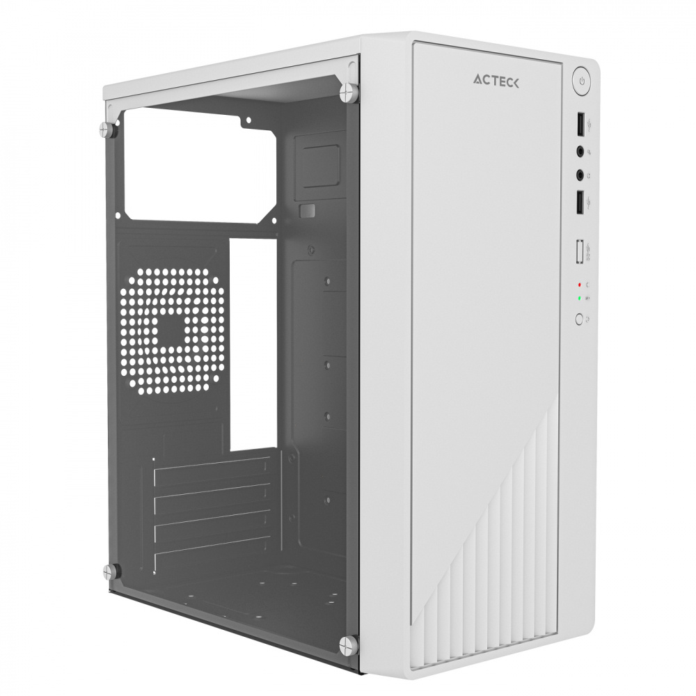 GABINETE ACTECK COMPACTO MINI TORRE KIOTO GC220 / MAX MB M-ATX /