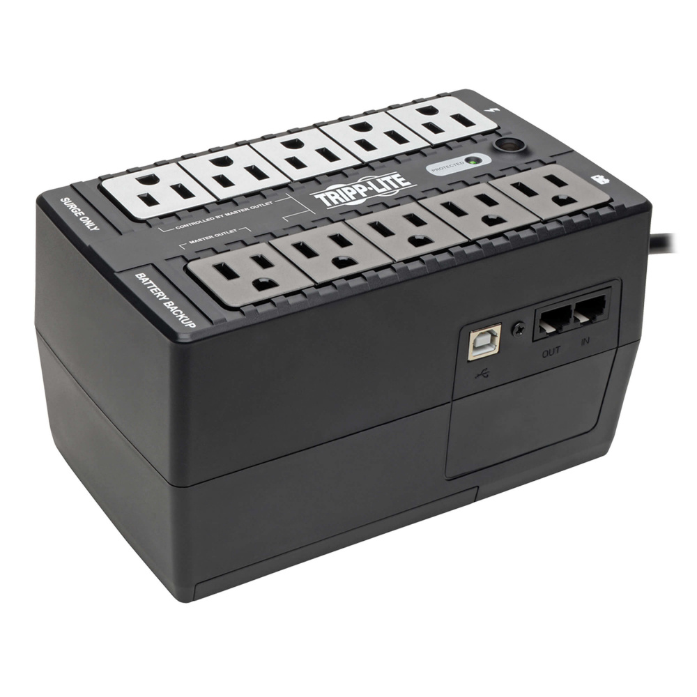 NOBREAK TRIPPLITE 550 VA PUERT USB 6 CONTACT RJ-11 PARA LINEA TEL