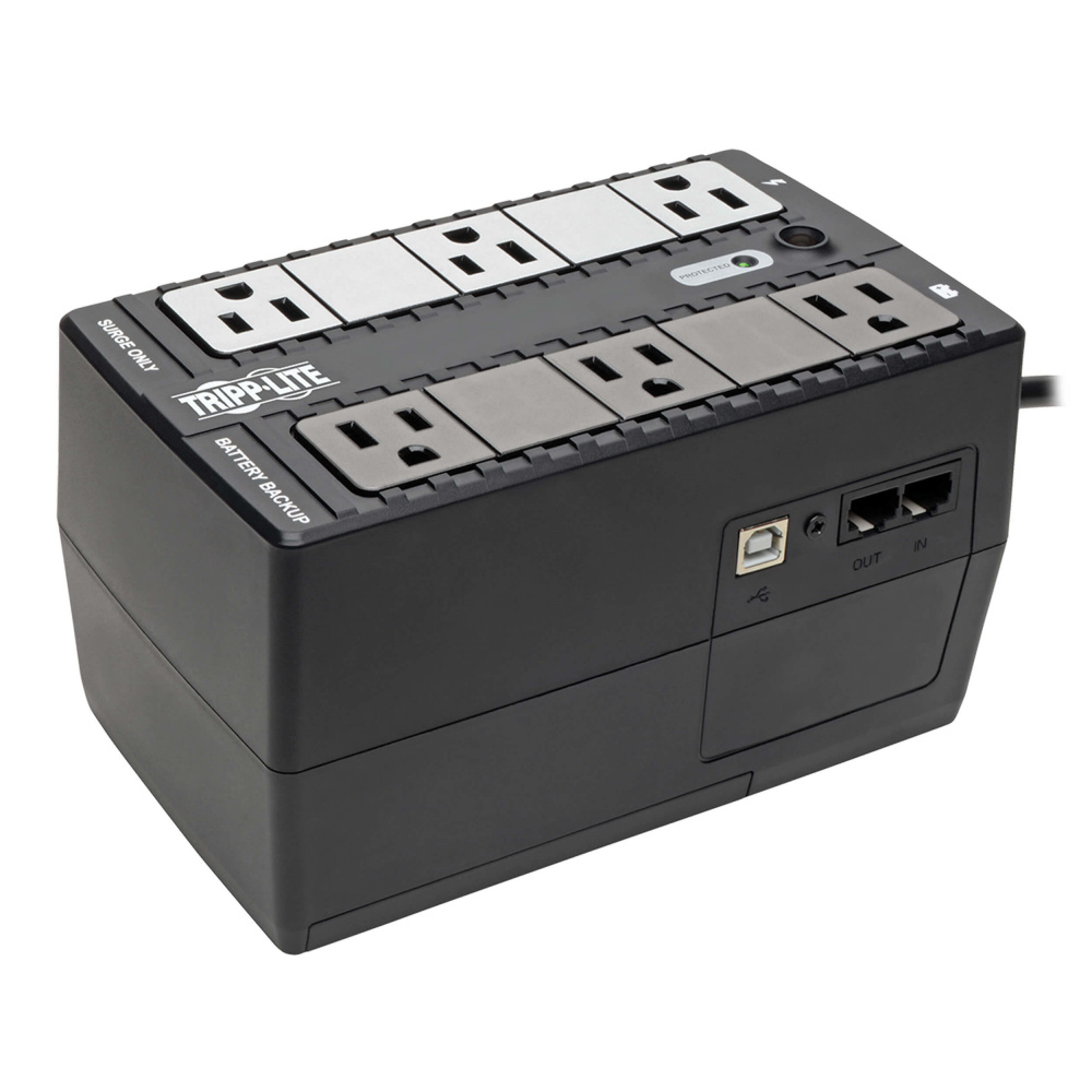 NOBREAK TRIPPLITE 350 VA PUERTO USB 6 CONTACTO LINEA TELEFONICA RJ-