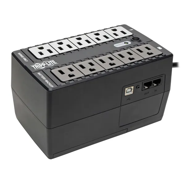 NOBREAK TRIPPLITE 600 VA 8 CONTACTOS PUERTO US RJ11 PARA LINEA