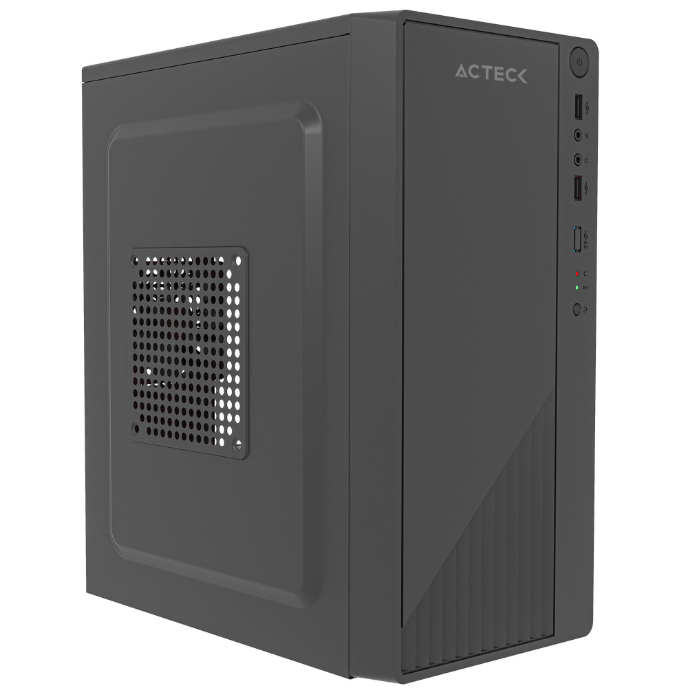 GABINETE ACTECK COMPACTO MINI TORRE KIOTO GC220F / MAX MB M-ATX F
