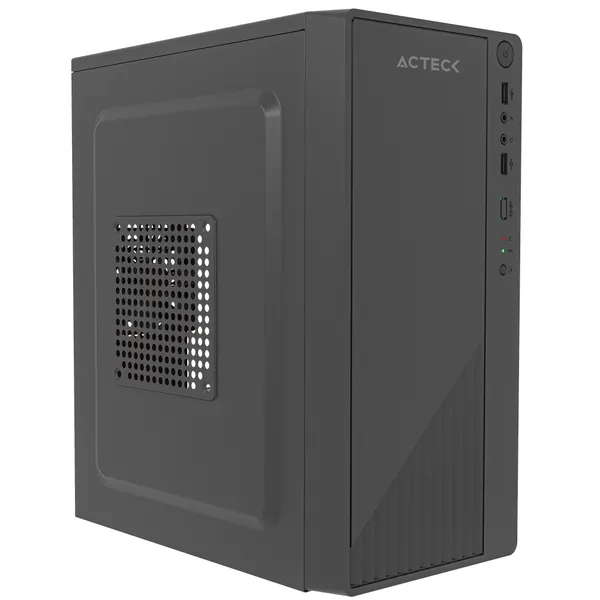 GABINETE ACTECK COMPACTO MINI TORRE KIOTO GC220F / MAX MB M-ATX F